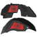 Jeep JL Aluminum "Compass" Front and Rear Inner Fenders