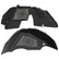 Jeep JL Aluminum "Compass" Front and Rear Inner Fenders