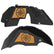 Jeep JL Aluminum "Compass" Front and Rear Inner Fenders