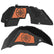 Jeep JL Aluminum "Compass" Front and Rear Inner Fenders