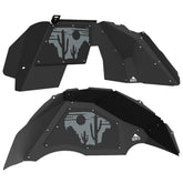 Jeep JL Aluminum "Desert Cactus" Front and Rear Inner Fenders