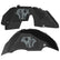 Jeep JL Aluminum "Desert Cactus" Front and Rear Inner Fenders