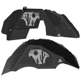 Jeep JL Aluminum "Desert Cactus" Front and Rear Inner Fenders