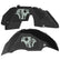 Jeep JL Aluminum "Desert Cactus" Front and Rear Inner Fenders