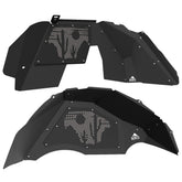 Jeep JL Aluminum "Desert Cactus" Front and Rear Inner Fenders