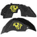 Jeep JL Aluminum "Desert Cactus" Front and Rear Inner Fenders