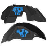 Jeep JL Aluminum "Desert Cactus" Front and Rear Inner Fenders