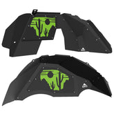 Jeep JL Aluminum "Desert Cactus" Front and Rear Inner Fenders