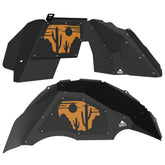 Jeep JL Aluminum "Desert Cactus" Front and Rear Inner Fenders