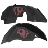 Jeep JL Aluminum "Desert Cactus" Front and Rear Inner Fenders