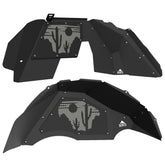 Jeep JL Aluminum "Desert Cactus" Front and Rear Inner Fenders