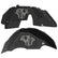 Jeep JL Aluminum "Desert Cactus" Front and Rear Inner Fenders