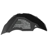 Jeep JL Aluminum "Distressed American Flag" Rear Inner Fenders