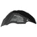 Jeep JL Aluminum "Distressed American Flag" Rear Inner Fenders