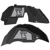 Jeep JL Aluminum "Duck Rated" Front and Rear Inner Fenders