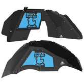 Jeep JL Aluminum "Duck Rated" Front and Rear Inner Fenders
