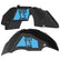 Jeep JL Aluminum "Duck Rated" Front and Rear Inner Fenders