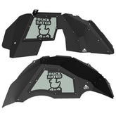 Jeep JL Aluminum "Duck Rated" Front and Rear Inner Fenders