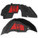 Jeep JL Aluminum "Duck Rated" Front and Rear Inner Fenders