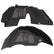 Jeep JL Aluminum "Duck Rated" Front and Rear Inner Fenders