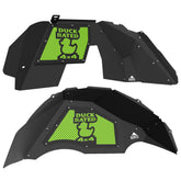 Jeep JL Aluminum "Duck Rated" Front and Rear Inner Fenders