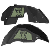 Jeep JL Aluminum "Duck Rated" Front and Rear Inner Fenders