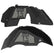 Jeep JL Aluminum "Duck Rated" Front and Rear Inner Fenders