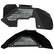 Jeep JK Aluminum "Distressed American Flag" Front and Rear Inner Fenders