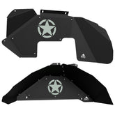 Jeep JK Aluminum "Jeep Star" Front and Rear Inner Fenders