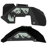 Jeep JK Aluminum "Ridgeline" Front and Rear Inner Fenders