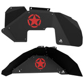 Jeep JK Aluminum "Jeep Star" Front and Rear Inner Fenders