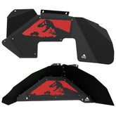 Jeep JK Aluminum "Jurassic" Front and Rear Inner Fenders