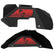 Jeep JK Aluminum "Palm Tree Sunset" Front and Rear Inner Fenders