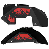 Jeep JK Aluminum "Ridgeline" Front and Rear Inner Fenders
