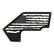 Jeep JK Aluminum "Distressed American Flag" Front Inner Fenders