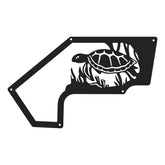 Jeep JK Aluminum "Turtle in Coral" Front and Rear Inner Fenders