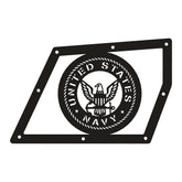 Jeep JL "US Navy" Aluminum Design Plate for Inner Fenders