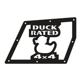 Jeep JL "Duck Rated" Aluminum Design Plate for Inner Fenders