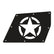 Jeep JL "Jeep Star" Aluminum Design Plate for Inner Fenders