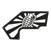 Jeep JK Aluminum "Grenade" Front Inner Fenders