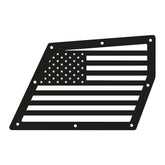 Jeep JL Aluminum "American Flag" Front and Rear Inner Fenders
