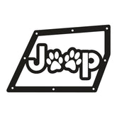 Jeep JL / JT Aluminum "Paw Print Jeep" Front Inner Fenders