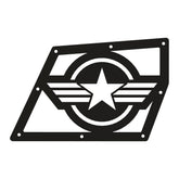 Jeep JL / JT Aluminum "Winged Star" Front Inner Fenders