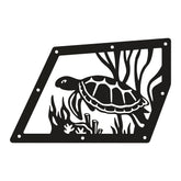 Jeep JL "Turtle in Coral" Aluminum Design Plate for Inner Fenders
