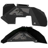 Jeep JK Aluminum "Jurassic" Front and Rear Inner Fenders
