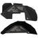 Jeep JK Aluminum "Jurassic" Front and Rear Inner Fenders