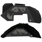 Jeep JK Aluminum "Ridgeline" Front and Rear Inner Fenders