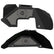 Jeep JK Aluminum "Sunflower Jeep Girl" Front and Rear Inner Fenders