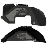 Jeep JK Aluminum "Turtle in Coral" Front and Rear Inner Fenders