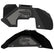 Jeep JK Aluminum "Turtle in Coral" Front and Rear Inner Fenders